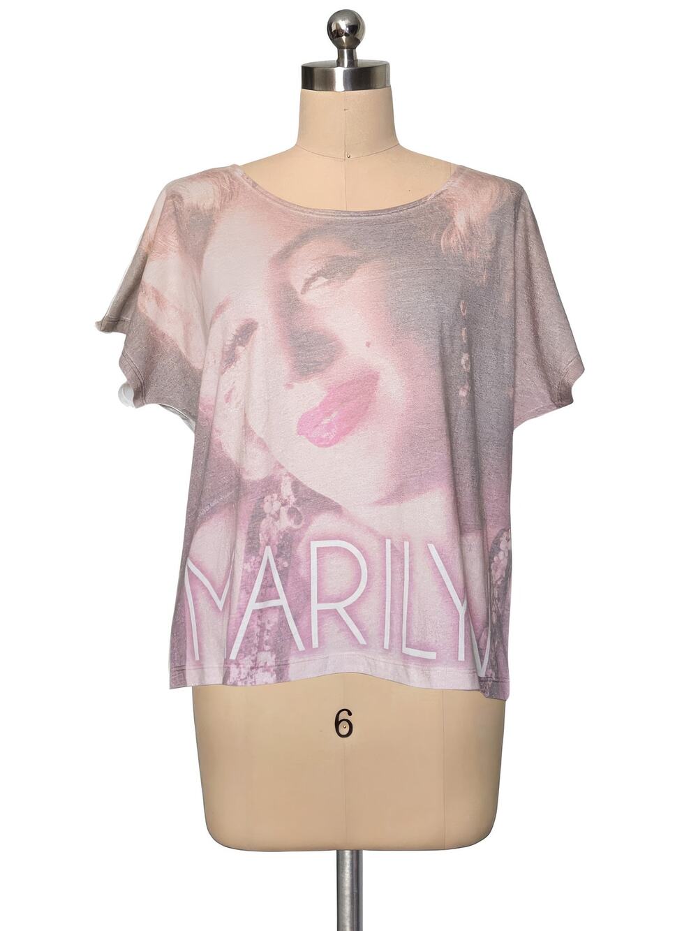 New MARILYN MONROE Hollywood Legend Graphic Print T-Shirt Shirt  M